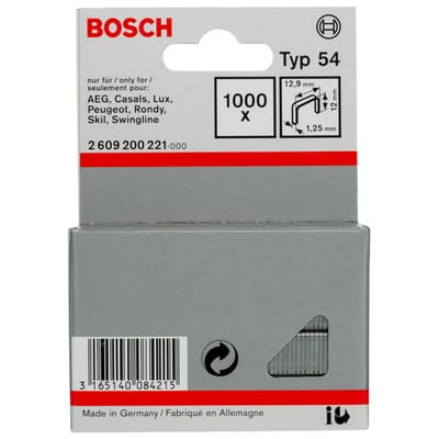 Flachdrahtklammer Typ 54 12,9 x 1,25 x 12 mm - Bosch