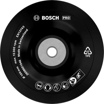 Pro Stützteller weich, 125 mm, M10 - Bosch