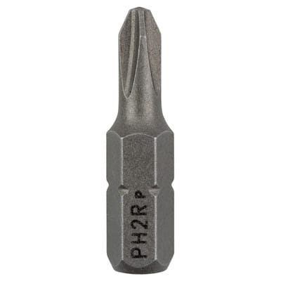 Schrauberbit Extra-Hart Reduziert PH2R 25 mm 25 Stk - Bosch