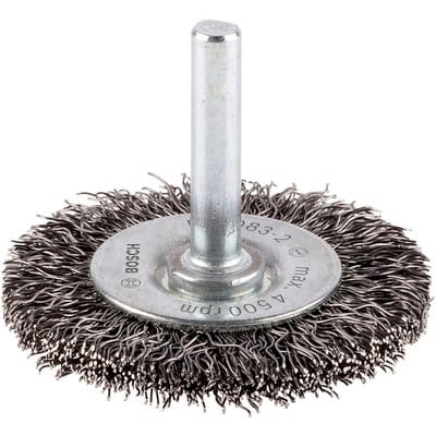 Pro Metal clean Scheibenbürste, gerader Schaft, 50 x 0,3 mm