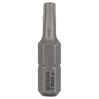 2x Security-Torx-Schrauberbit Extra-Hart, T20H, 25 mm - 2608522011 - Bosch