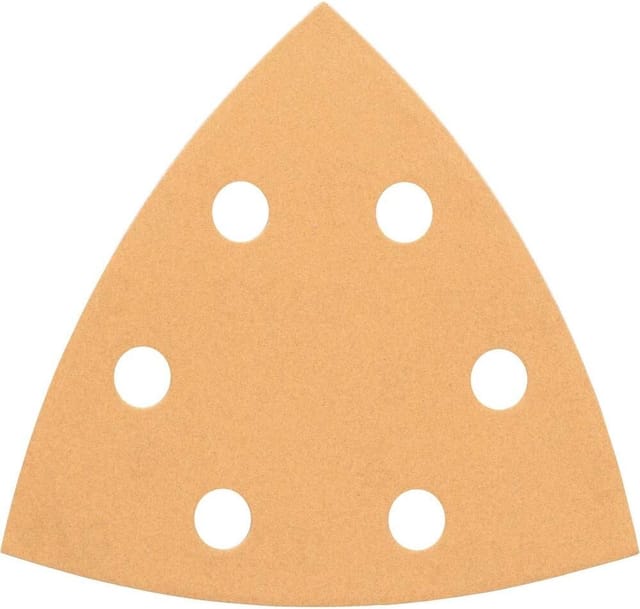 Schleifblatt C470 für Deltaschleifer, 93 mm, 40, 6 Löcher, Klett, 5er-Pack