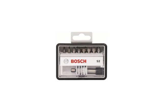 Schrauberbit-Set Robust Line s Extra-Hart 8 + 1-teilig 25 mm pz - Bosch
