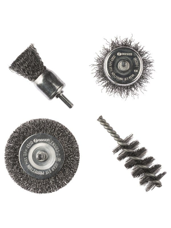 Bosch - Accessories 4tlg. Drahtbürsten-Set 4tlg. Drahtbürsten-Set 2609256553 1 Set