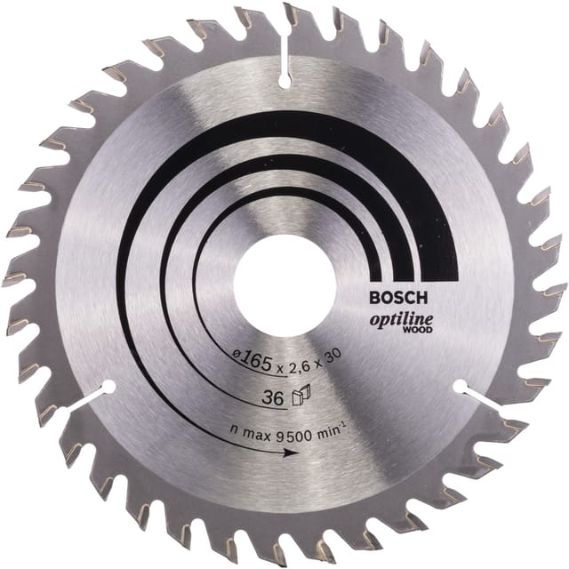 Pro Wood Kreissägeblatt, 165 x 2,6 x 30 mm, T36 - Bosch