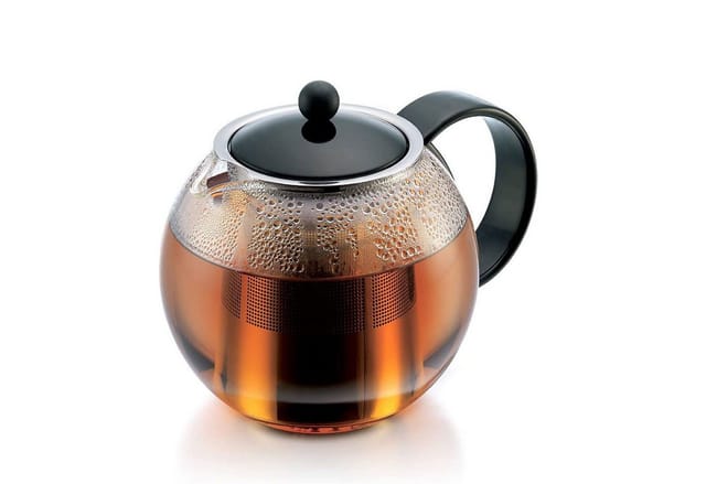 Bodum Assam French Press 1 Liter Schwarz Transparent