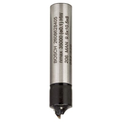 Viertelstabfräser, 8 mm, R1 3,2 mm, d 9,5 mm, l 10,2 mm, g 41 mm - Bosch