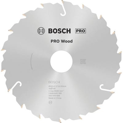 Kreissägeblatt Speedline Wood, 165 x 30 x 2,2 mm, 18 - Bosch
