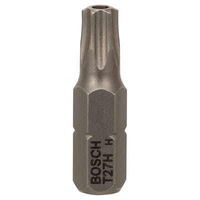 Bosch - 2x Security-Torx-Schrauberbit Extra-Hart, T27H, 25 mm - 2608522013