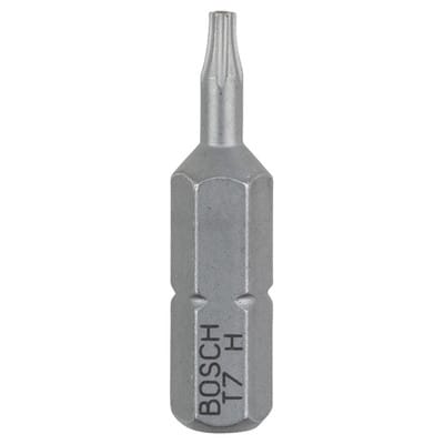 Bosch - 2x Security-Torx-Schrauberbit Extra-Hart, T7H, 25 mm - 2608522006