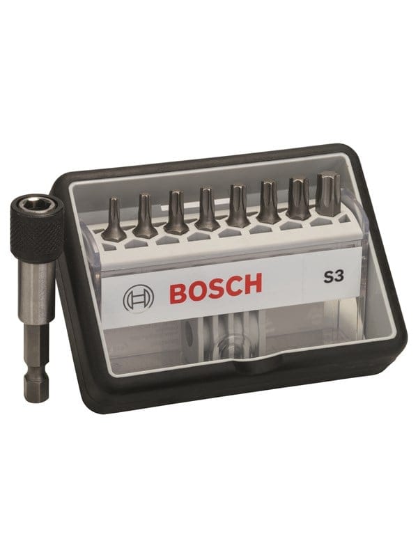 Schrauberbit-Set Robust Line s Extra-Hart 8 + 1-teilig 25 mm Torx - Bosch
