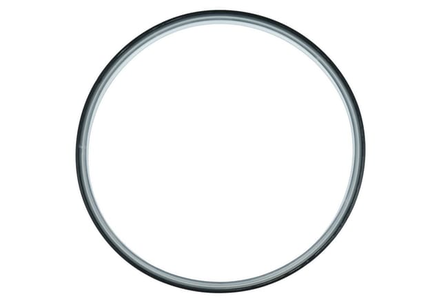 Vhbw - Deckeldichtung kompatibel mit Vorwerk Thermomix TM31 Küchenmaschine - Dichtungsring, Schwarz / Transparent