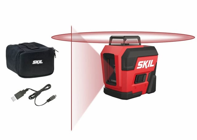 Kreuzlinienlaser Skil 1960 DA 20m rot 360°