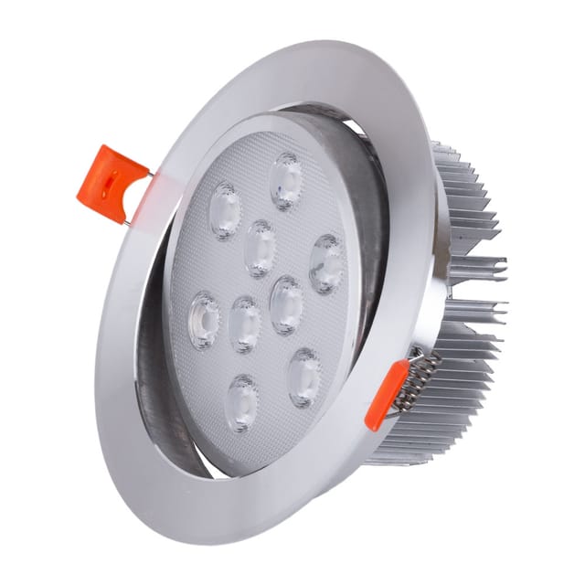 Greenice - LED-Downlight-Strahler 9W 900Lm 4200ºK Rund 40.000H [HO-LEDDOWN-9W-W]