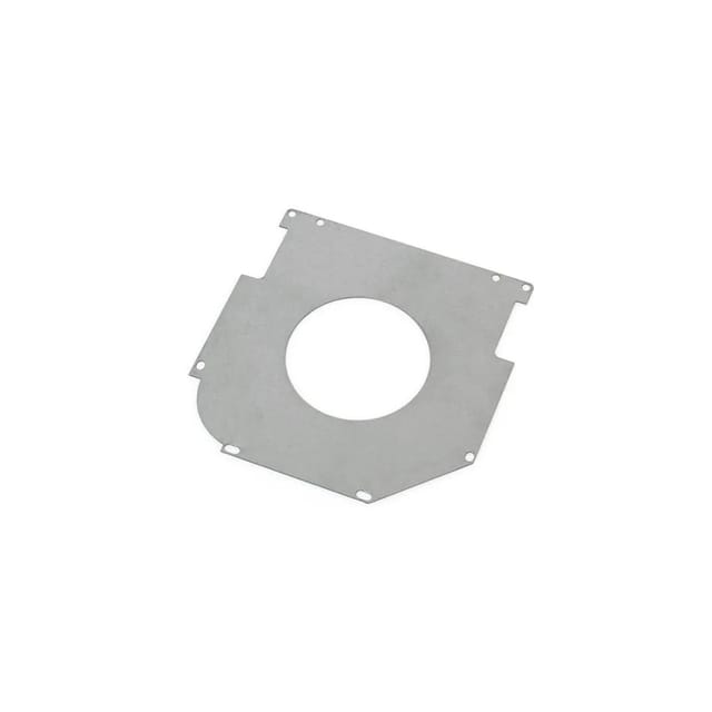 Abweisblech für 45 Grad Blendkappen - 205 mm - ø 72 mm