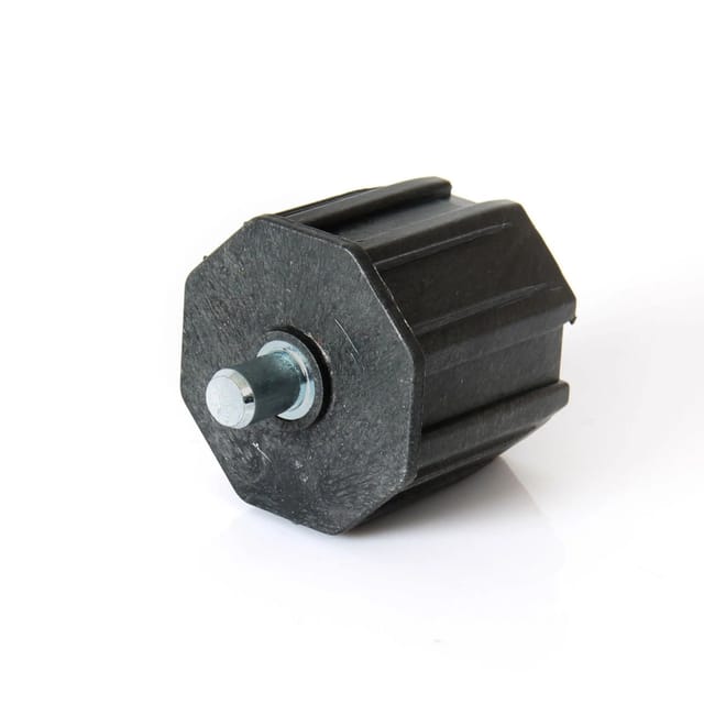 Walzenkapsel SW40 Achtkant mit Achsstift 12 mm