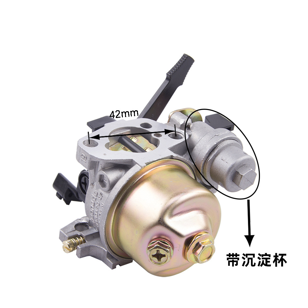 168f Benzinmotor, Universalvergaser, Wasserpumpe, Motorfräse, Fräsmotor, Gx160 Absetzbeckenvergaser