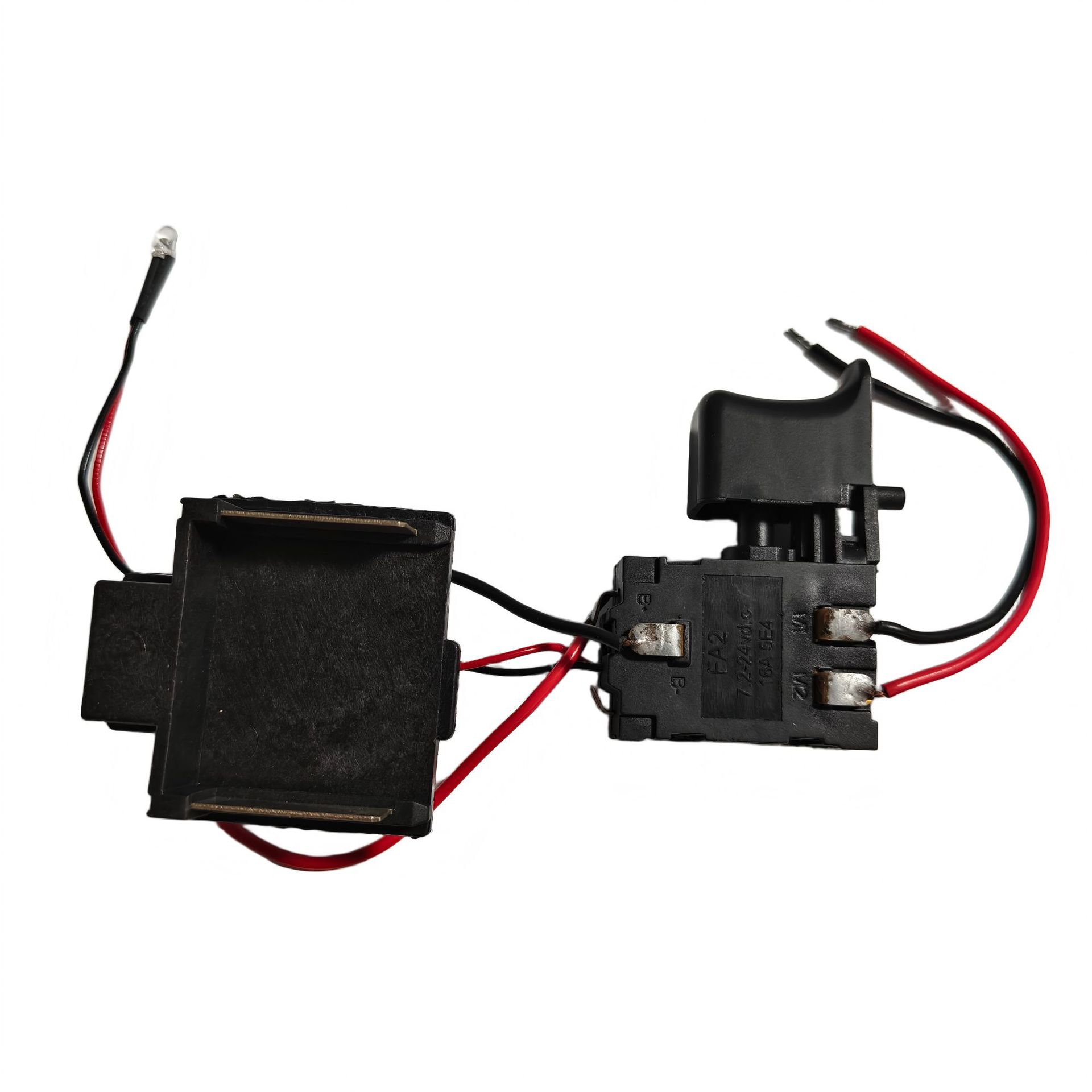 21-v-akku-bohrschrauber Mit Schalter, Elektrischer Schraubenschlüssel, Makita-modell, Lithium-ionen-akku, Haartrockner, Variable Drehzahlregelung