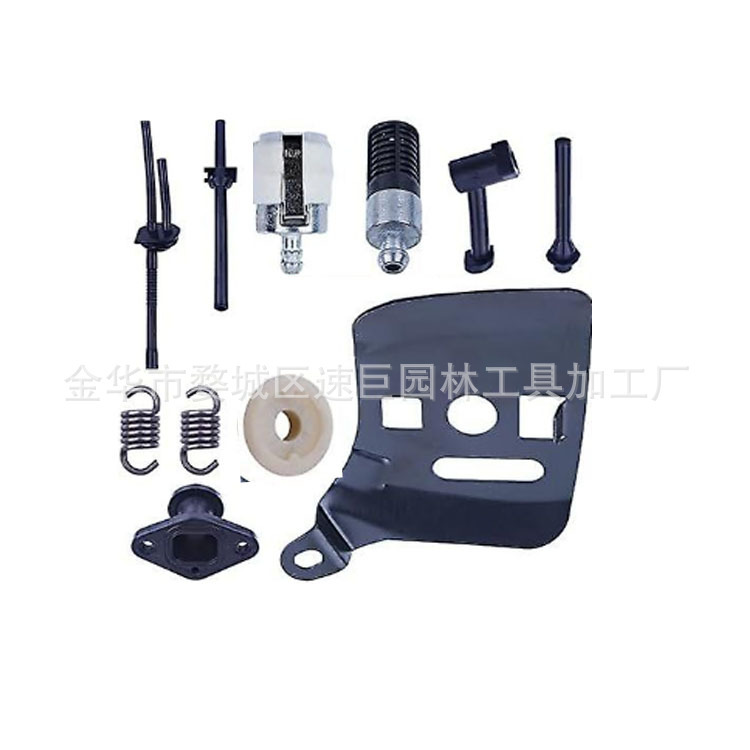 Ansaugkrümmer-kit Mit Schneckengetriebe, Kompatibel Mit 2500 Und 25 Cm³ Mini-kettensägen.