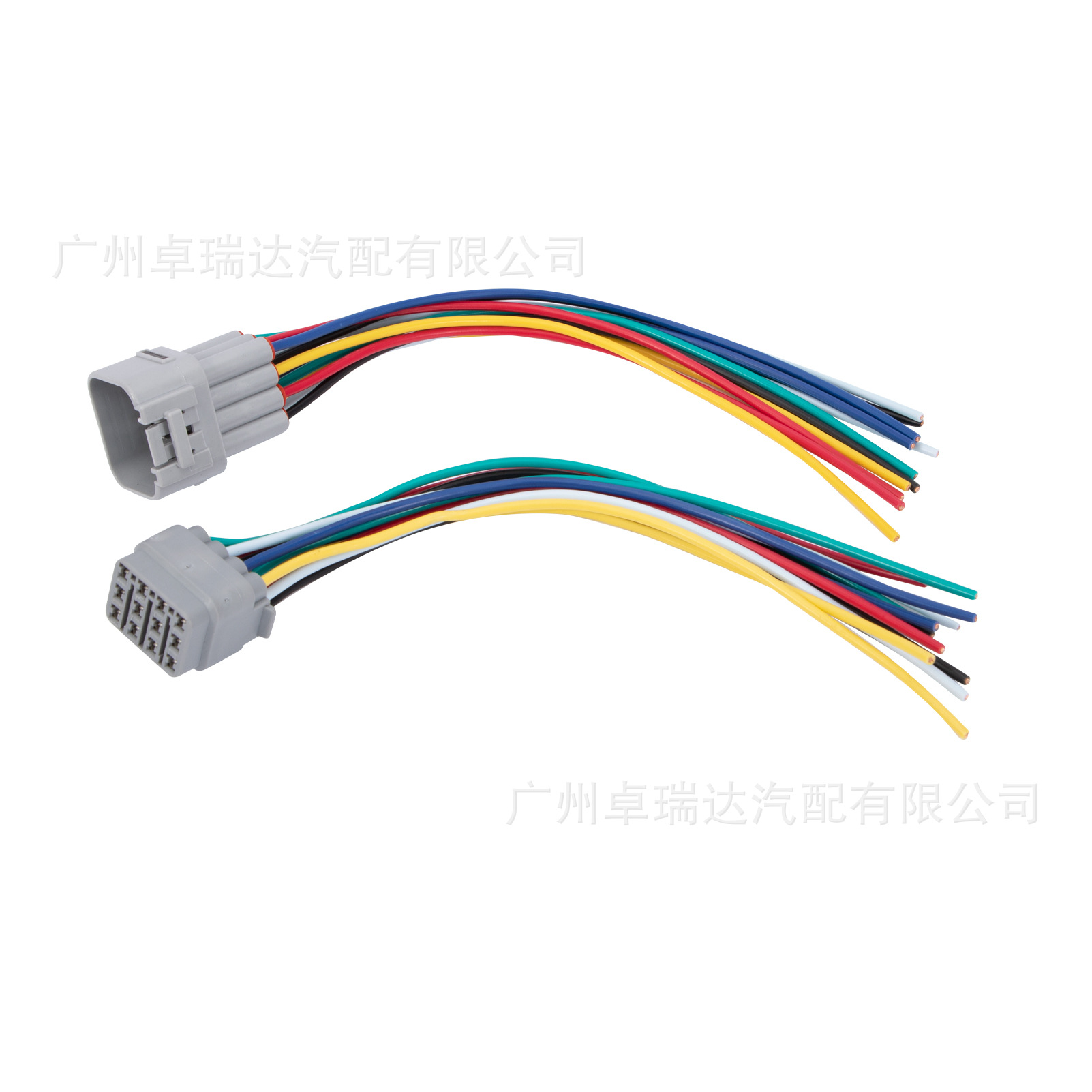Anschlussset Für Kabelbaum (2 Stecker, 12-poliger Stecker) Für Deutsch Dt Modulares Kabelset