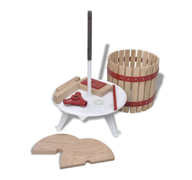 Obst- und Weinpresse 6 l Vidaxl