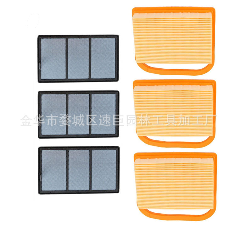 Ersatzteile Für Kettensägen, Rasenmäher Und Trimmer Ts410 Luftfilter-set (3 Sets Pro Packung)