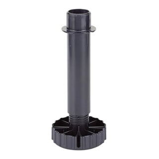 Sockelverstellfuß Korrekt 110 mm 99-135 mm schwarz