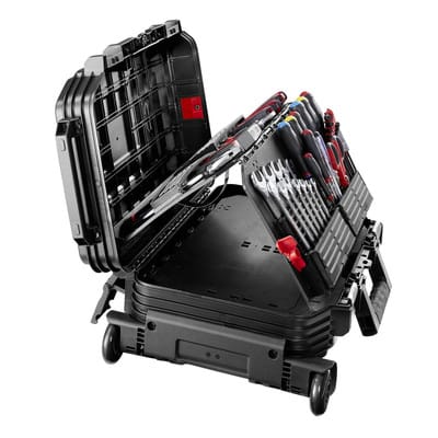 FACOM-DeWalt-Set im Rollkoffer, 68-tlg.
