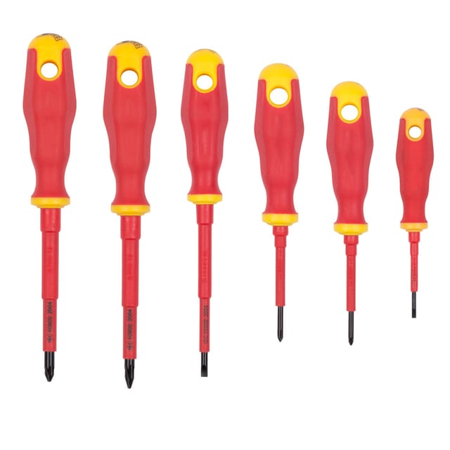 Satz mit 6 isolierten Schraubendrehern 1000 V krt400202 Kreator