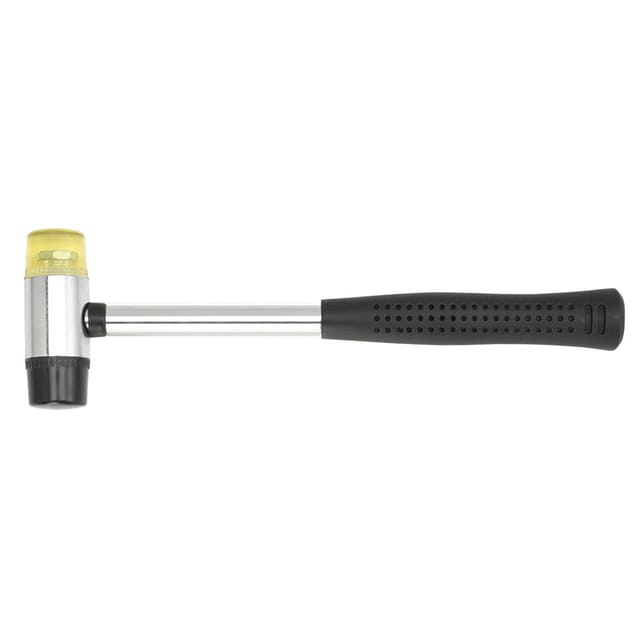 Gummihammer mit fiberglass ausbeulhammer schonhammer hammer Fervi 0243/40