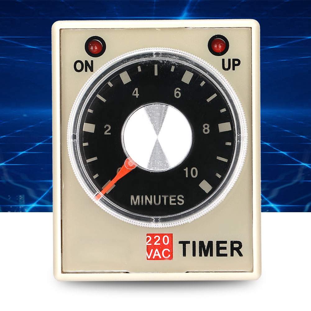 220vac 10 Minuten Einschaltverzögerungs-zeitrelais Ah3-3(10m)