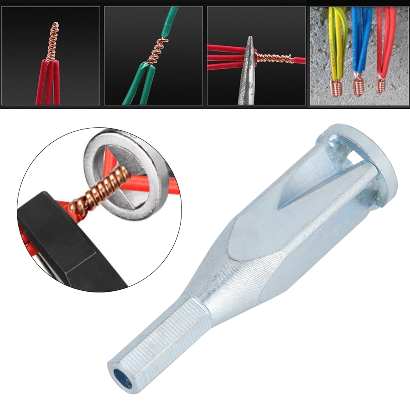 Kabelverbinder, Abisolierwerkzeuge, Verdrillwerkzeug Für Elektrische Kabel (rechteckig)