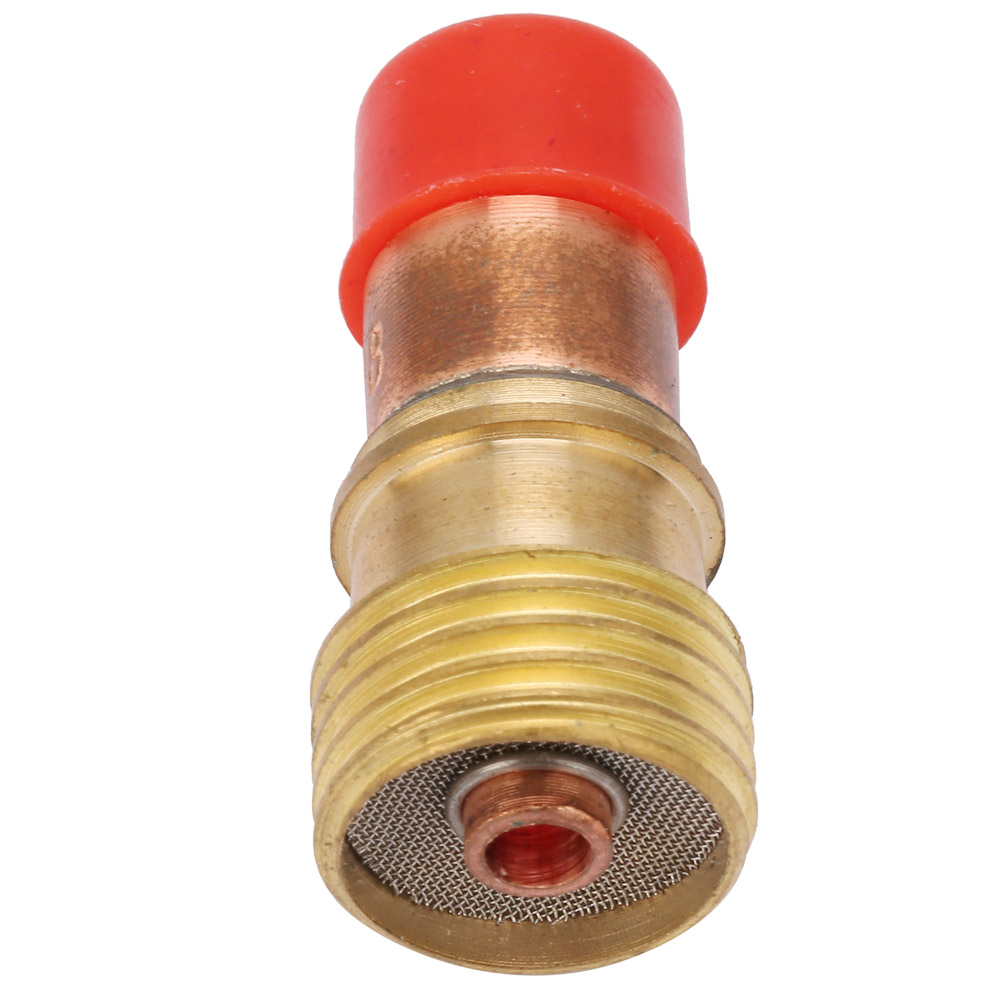 17gl Tig Gaslinse 2,4 Mm 3/32" Wp-18 Schweißbrennerteile Passend Für Glasschalen