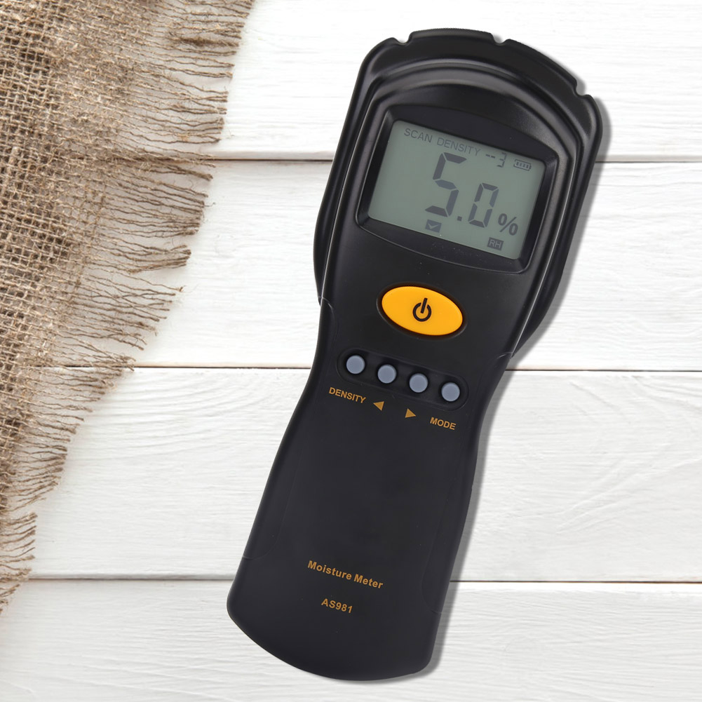 Smart Sensor As981 Berührungsloses Digitales Holzfeuchtemessgerät Mit Lcd-anzeige