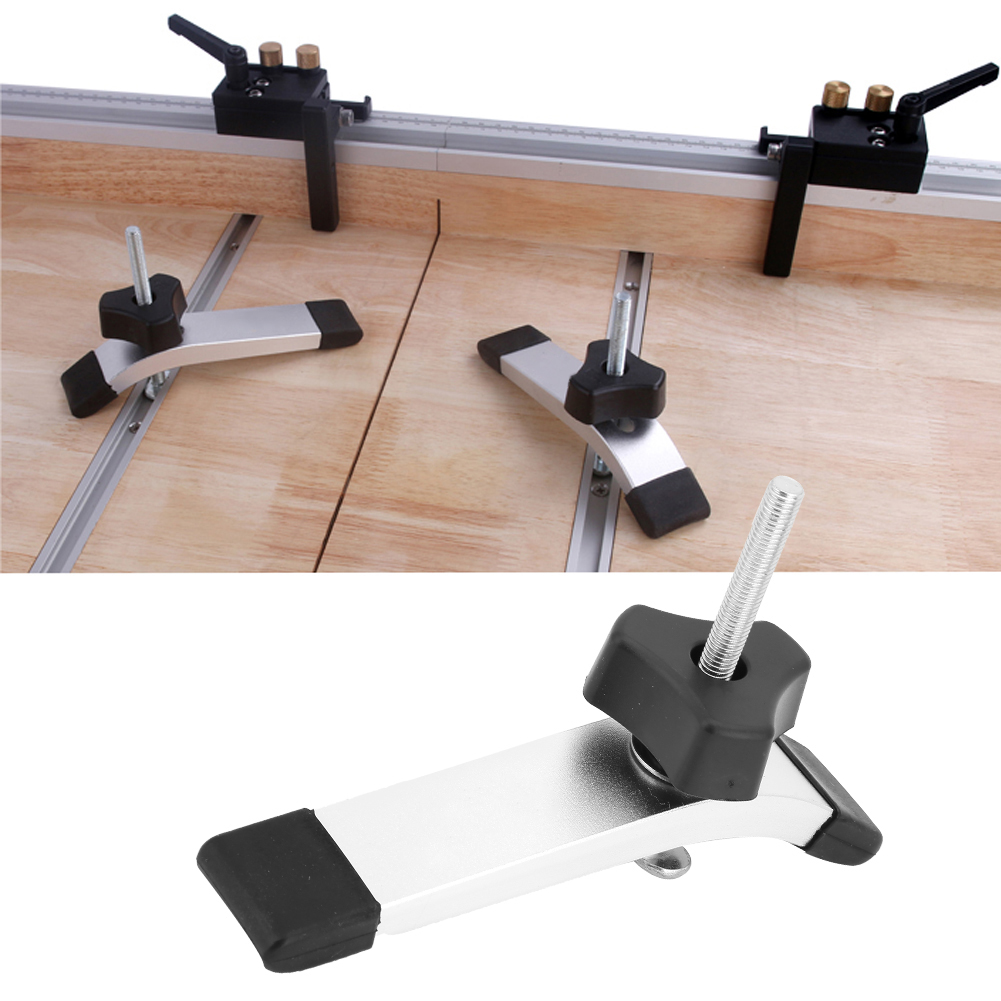1 Satz Aluminiumwinkel Mit T-nut Und T-schiene Für Tischplatten, Holzbearbeitungswerkzeug