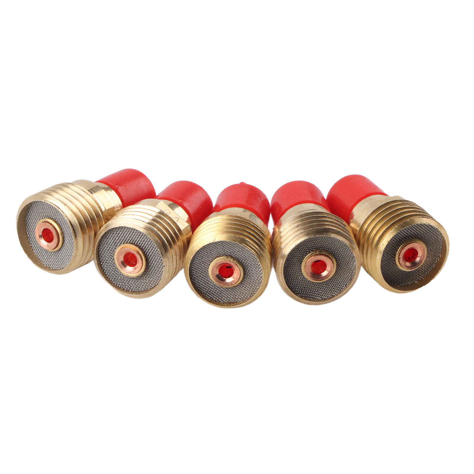 5 Stück 45v44 Gaslinsenhülsenkörper 2,4 Mm 3/32" Für Wig-schweißbrenner Wp-9/20/25