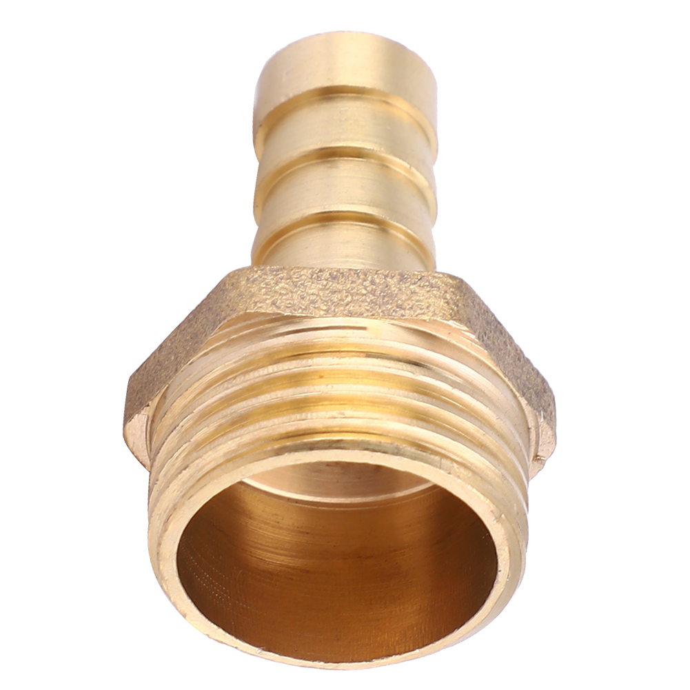 5 Stück 10-mm-schlauchanschluss, Außengewinde, Messing-bsp-schraubadapter (3/4")