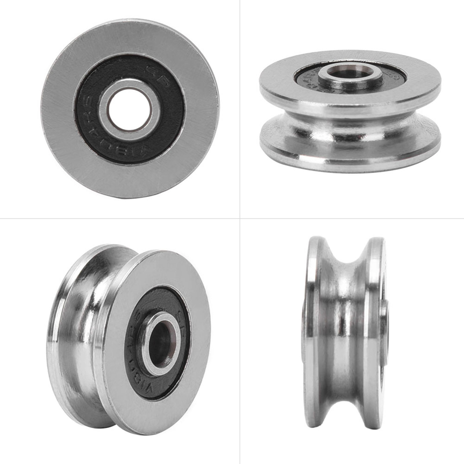 10 Stück Tv0418 4188mm V-nut-rollenlager Führungsschienenlager