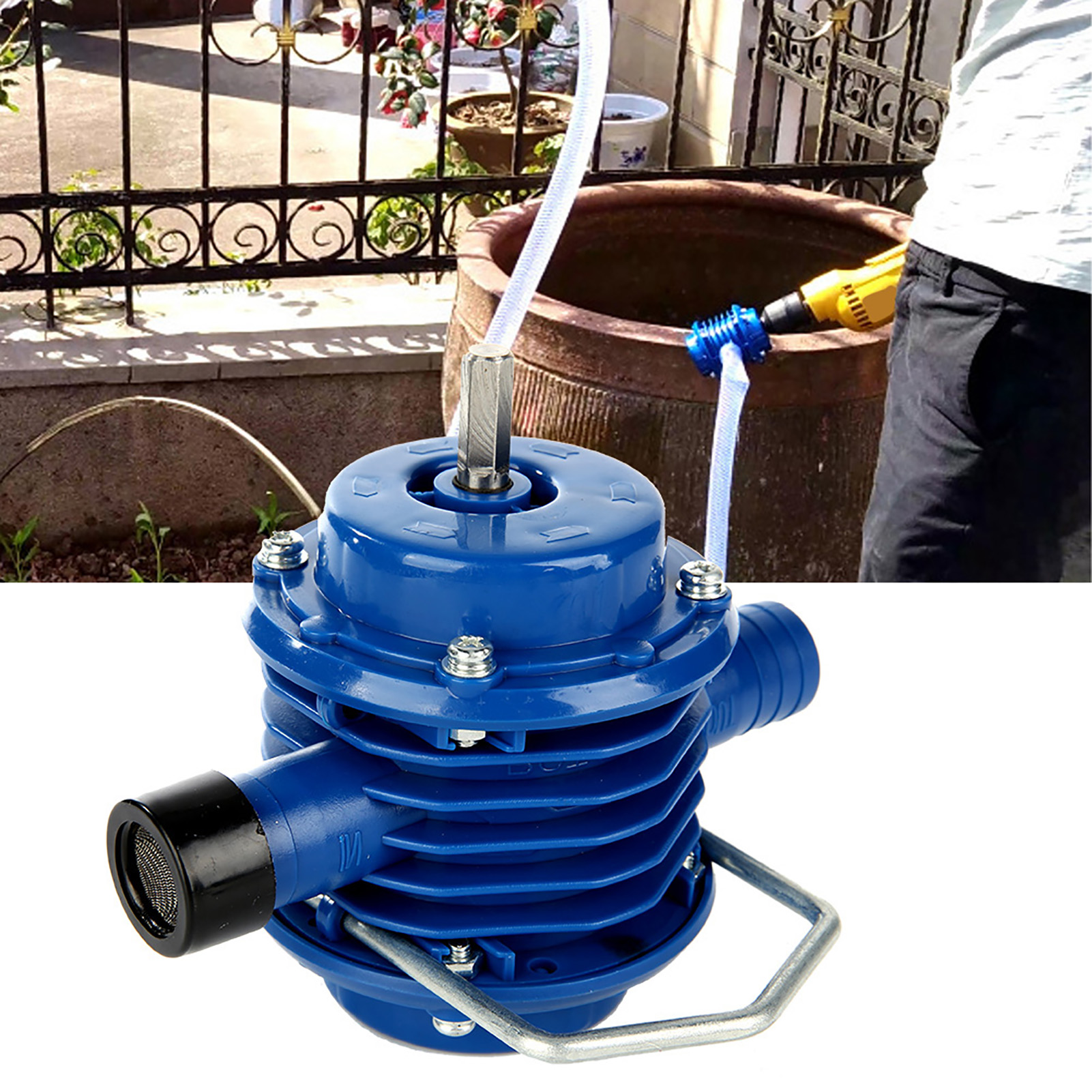 Mini-handbohrmaschine Mit Selbstansaugung Aus Technischem Kunststoff Und Wasserpumpe Für Haus Und Garten