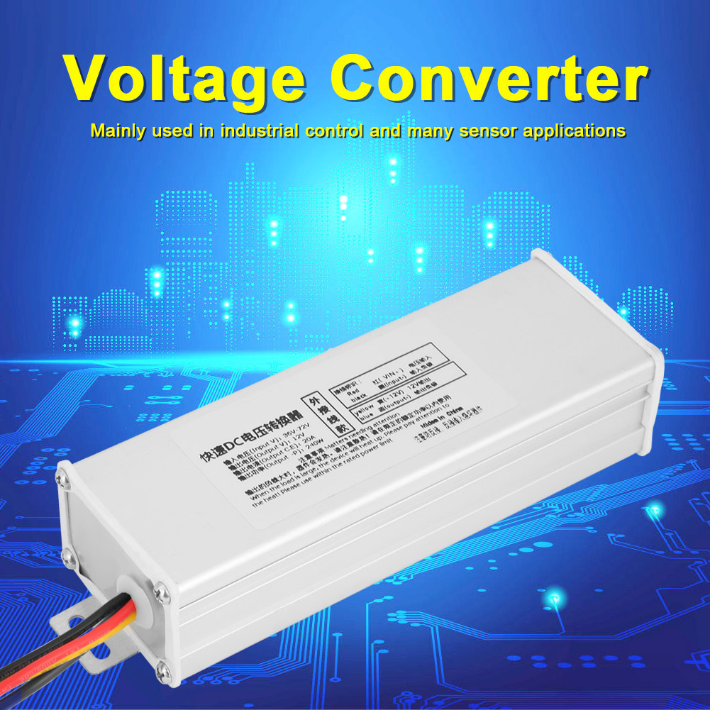 36-72v Auf 12v 20a 240w Dc-wandler-adapter Spannungswandler (externe Verkabelung)