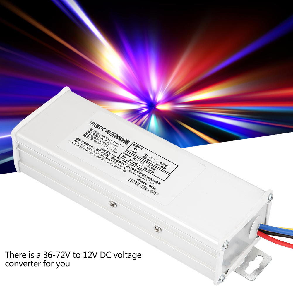 36-72v Auf 12v 20a 240w Dc-wandler-adapter Spannungswandler