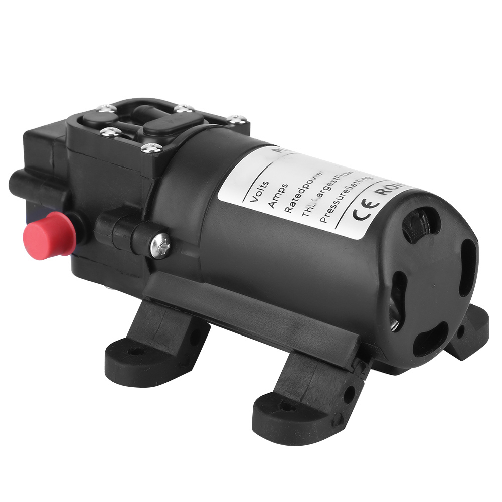 Doppelseitige, Geradrohrige, Selbstansaugende Membranwasserpumpe, 24 V, 70 W