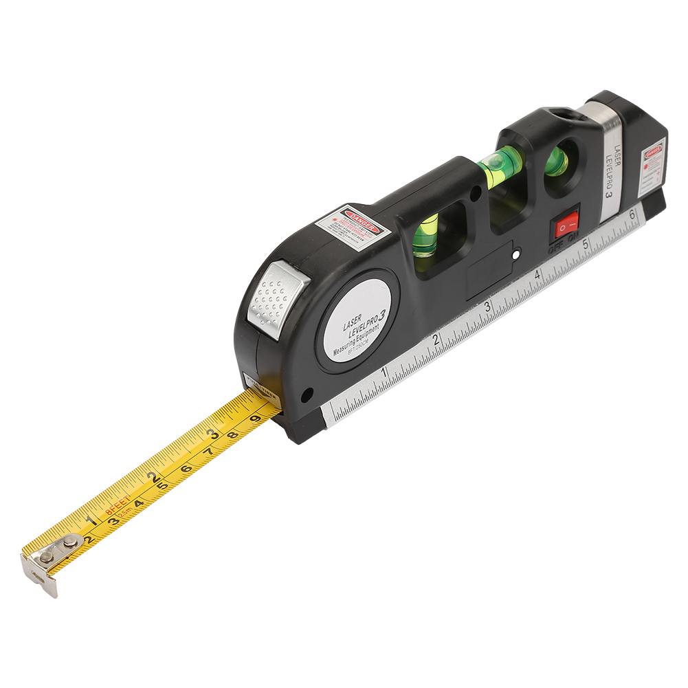 Mehrzweck-laser-nivelliergerät, Vertikales Horizont-messband 0-15 Cm / 0,6 Zoll