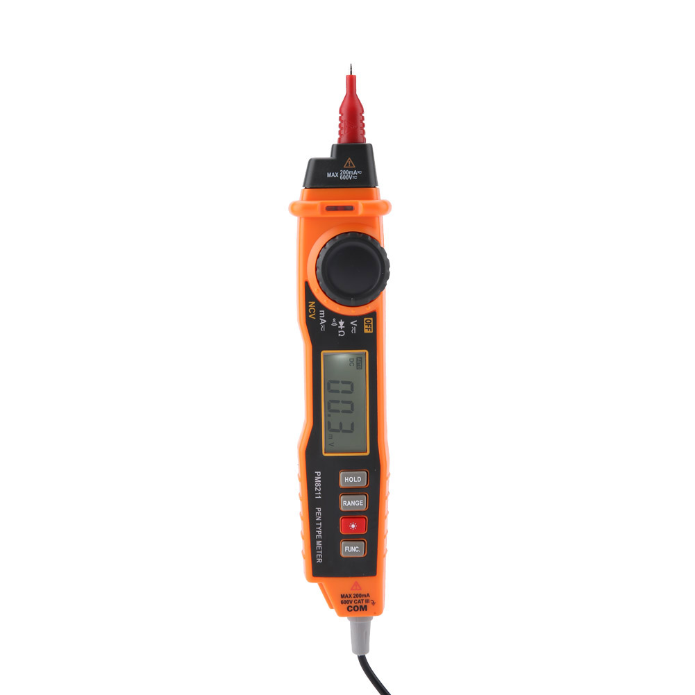 Peakmeter Pm8211 Tragbares Digitales Spannungsmessgerät, Berührungslos