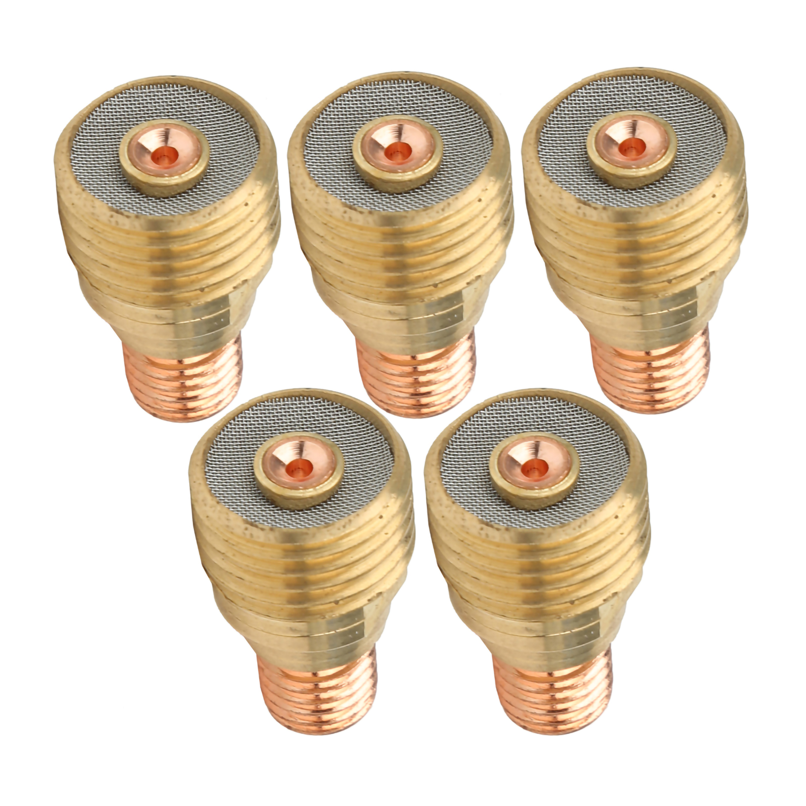 5 Stück 45v43 Gaslinsenhülsenkörper 1,6 Mm 1/16" Für Wig-schweißbrenner Wp-9/20/25