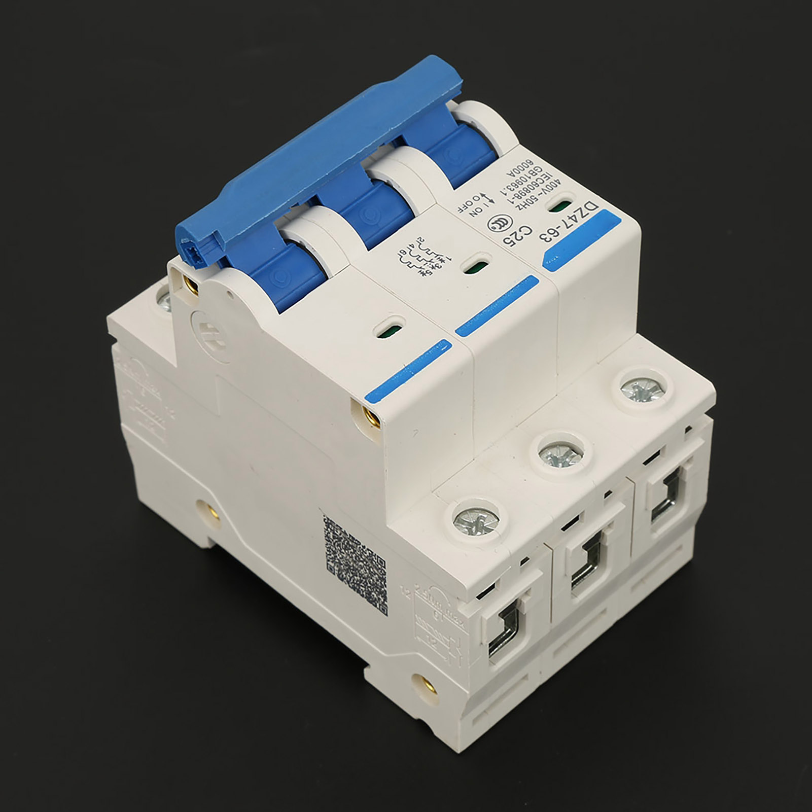 Dz47-63 C25 3p 25a 400v Miniatur-fehlerstromschutzschalter