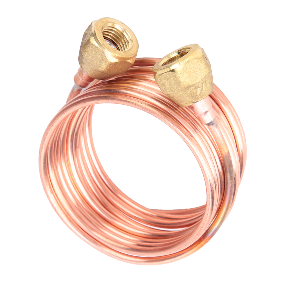 Weiches, Flexibles Kupferkapillarröhrchen 2,8 Mm G1/4" Zur Kühlung Von Bauteilen (2000 Mm)