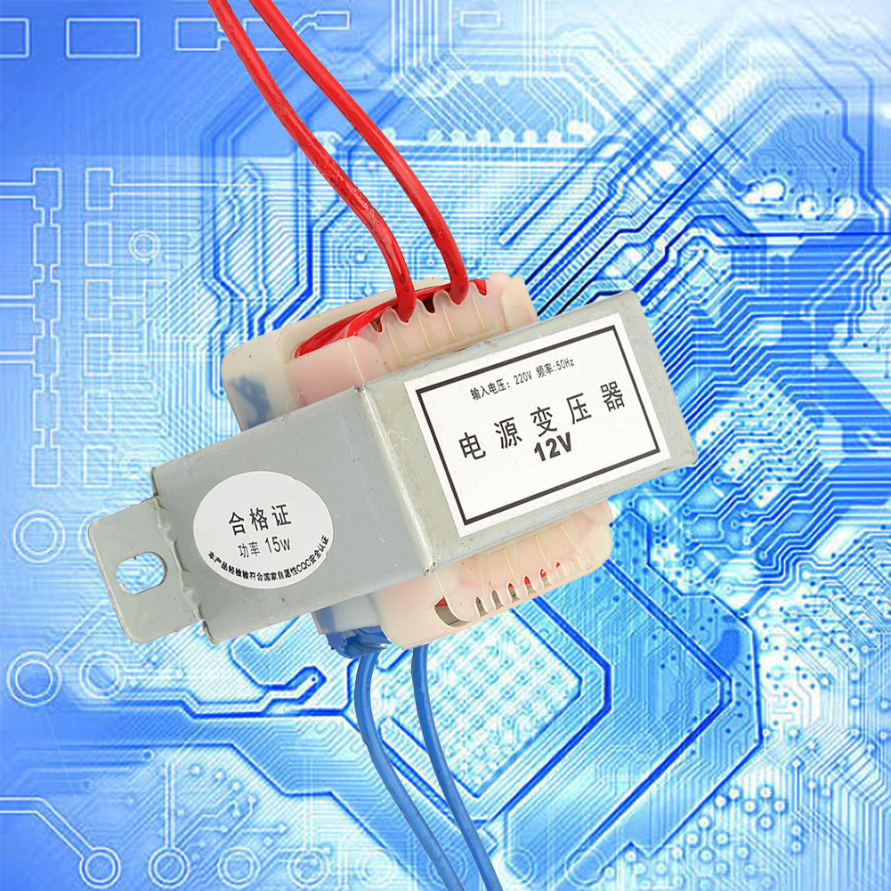 Ausgangsspannung Ac 12v/24v, Eingangsleistung 15w 220v 50hz, Einzeltransformator (12v)