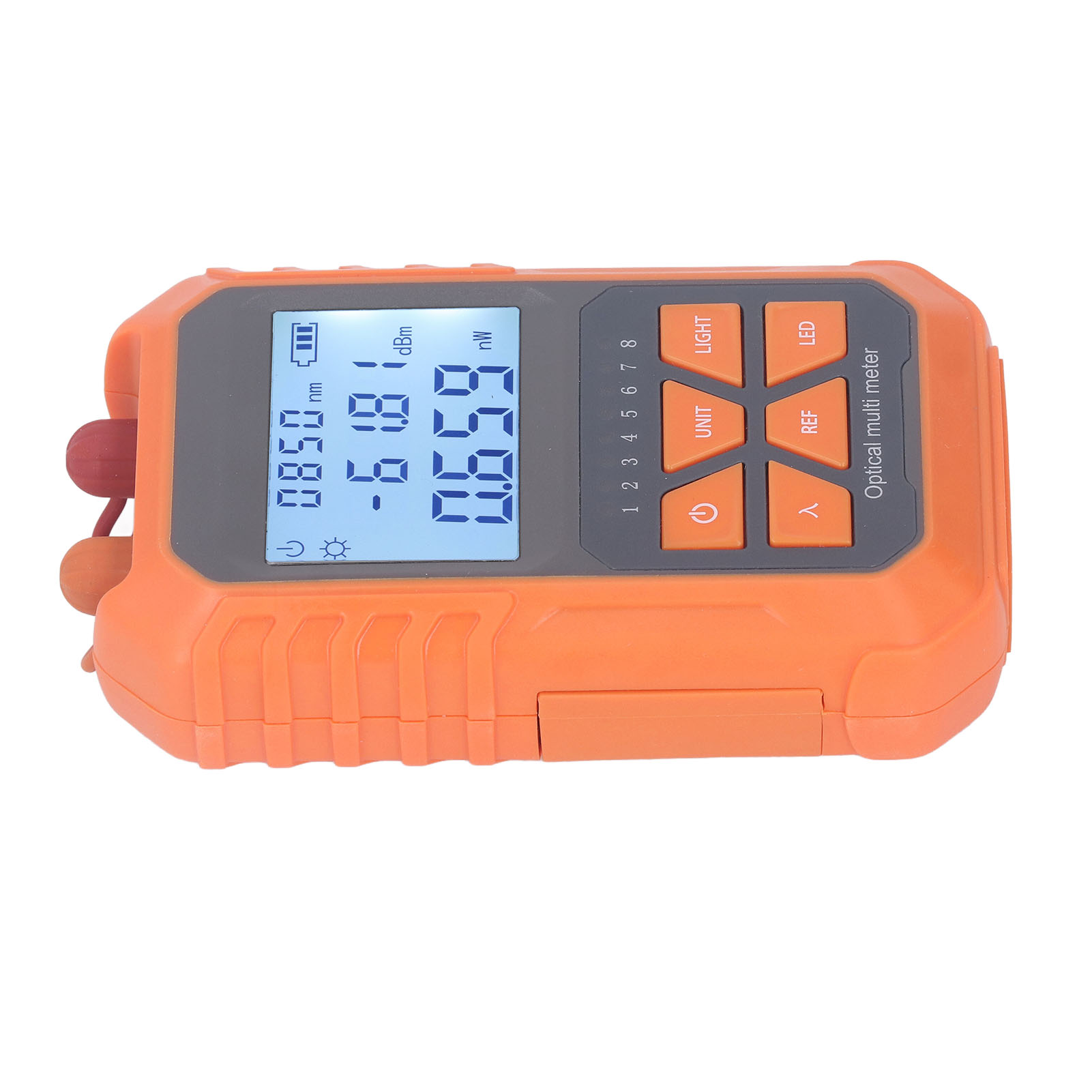 Optisches Multimeter, Tragbar, Mini, Wiederaufladbar, Strom- Und Glasfaserkabeltester -70 Bis +6 Dbm, 5 Km, Visuelle Fehlerortung
