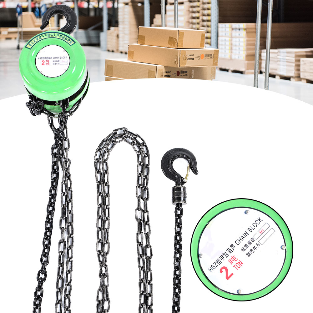2-tonnen-handkettenzug, Fallkettenzug, Manuelles Hebezeug Mit Hebekette